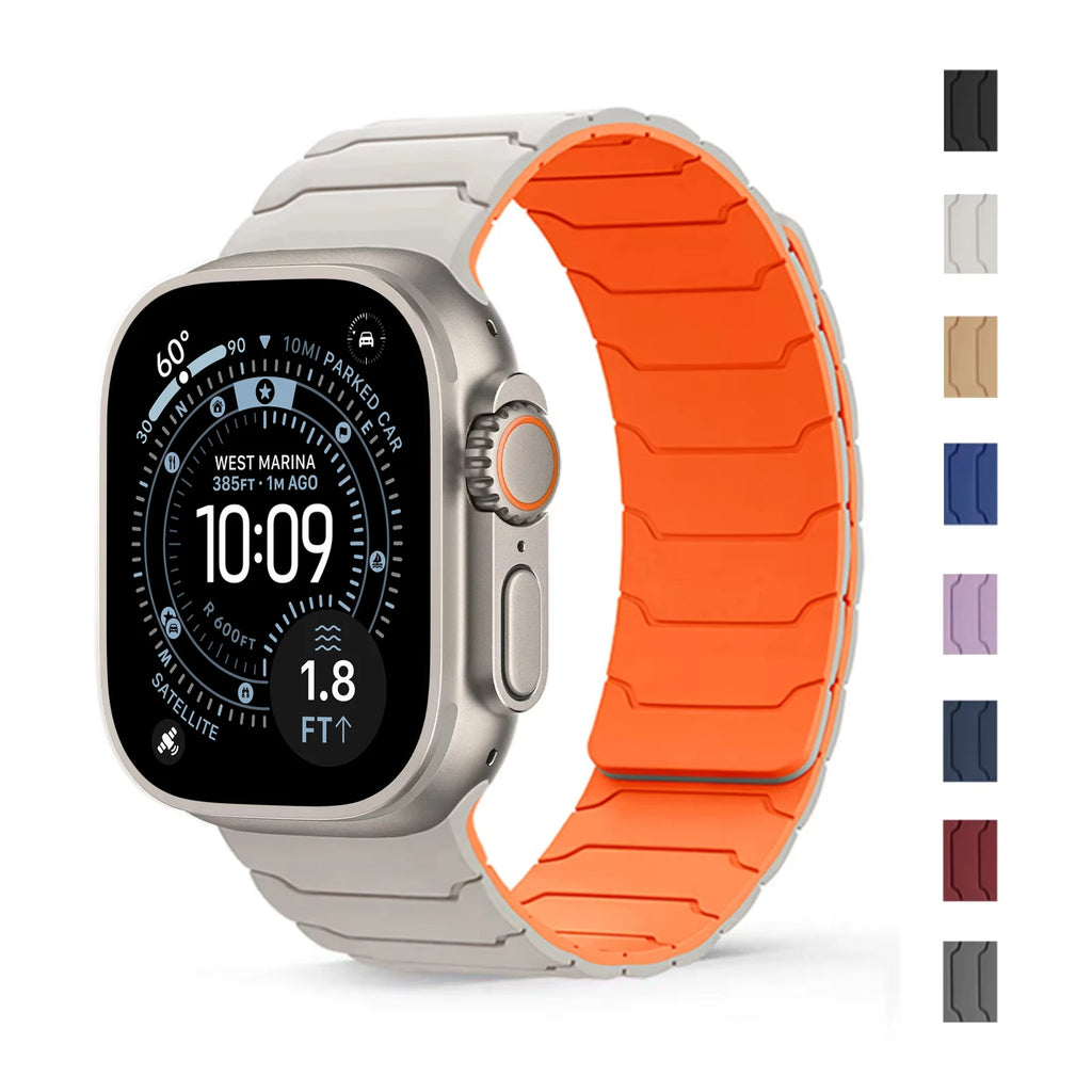 FlexBand - Premium Magnetic Smartwatch Strap